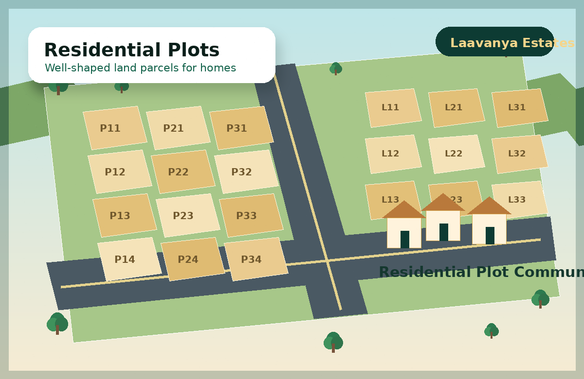 Residential plot for sale in Hajipur illustration